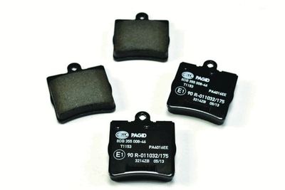 8DB355008461 HELLA PAGID Комплект тормозных колодок, дисковый тормоз