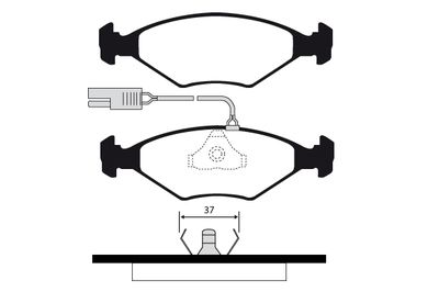 RA03310 RAICAM Комплект тормозных колодок, дисковый тормоз