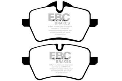 DP31789C EBC Brakes Комплект тормозных колодок, дисковый тормоз