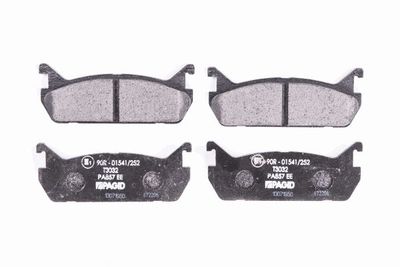 8DB355016601 HELLA Комплект тормозных колодок, дисковый тормоз