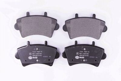 8DB355010021 HELLA PAGID Комплект тормозных колодок, дисковый тормоз