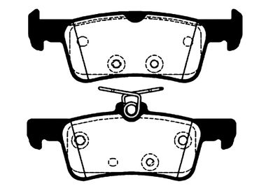 RA10700 RAICAM Комплект тормозных колодок, дисковый тормоз