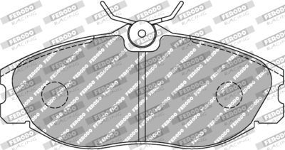 FCP1063R FERODO RACING Комплект тормозных колодок, дисковый тормоз