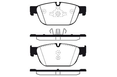 RA10491 RAICAM Комплект тормозных колодок, дисковый тормоз