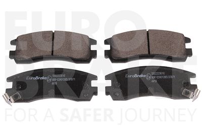 5502223616 EUROBRAKE Комплект тормозных колодок, дисковый тормоз