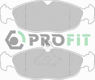 50000732 PROFIT Комплект тормозных колодок, дисковый тормоз