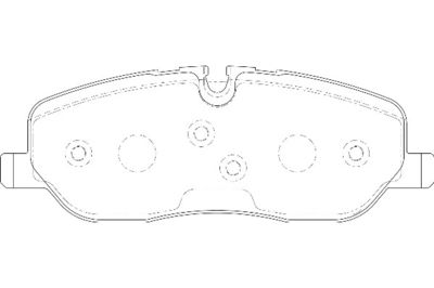 2135026 Omnicraft Комплект тормозных колодок, дисковый тормоз