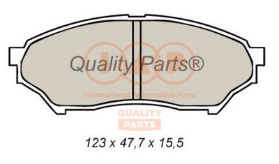 70412035 IAP QUALITY PARTS Комплект тормозных колодок, дисковый тормоз