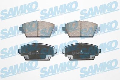 5SP940 SAMKO Комплект тормозных колодок, дисковый тормоз