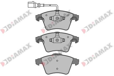 N09095 DIAMAX Комплект тормозных колодок, дисковый тормоз