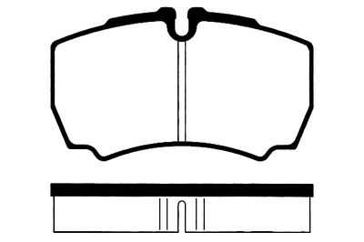 RA05280 RAICAM Комплект тормозных колодок, дисковый тормоз