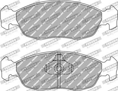 FCP876R FERODO RACING Комплект тормозных колодок, дисковый тормоз