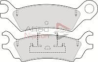 CBP0278 COMLINE Комплект тормозных колодок, дисковый тормоз