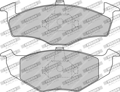 FCP1101H FERODO RACING Комплект тормозных колодок, дисковый тормоз