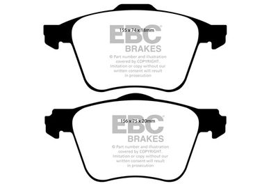 DP31914C EBC Brakes Комплект тормозных колодок, дисковый тормоз