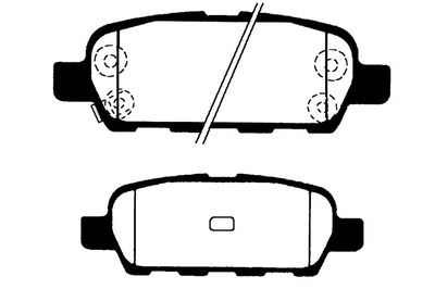 RA05261 RAICAM Комплект тормозных колодок, дисковый тормоз