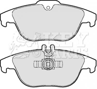 KBP2062 KEY PARTS Комплект тормозных колодок, дисковый тормоз