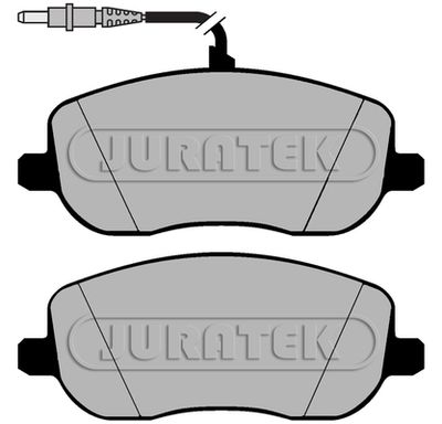 JCP1556 JURATEK Комплект тормозных колодок, дисковый тормоз