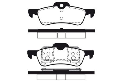 RA07770 RAICAM Комплект тормозных колодок, дисковый тормоз