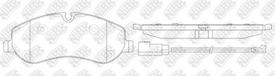 PN0667W NiBK Комплект тормозных колодок, дисковый тормоз