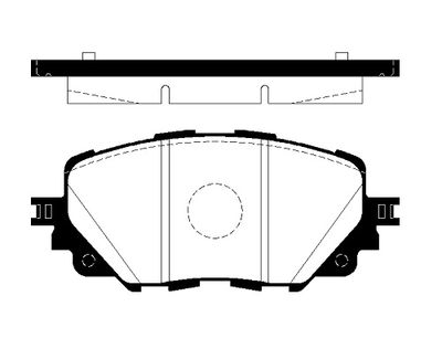 FBP4348 FI.BA Комплект тормозных колодок, дисковый тормоз