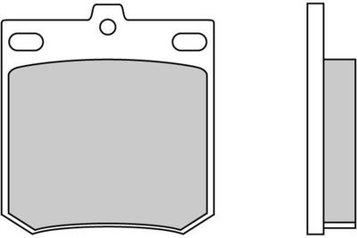 120049 E.T.F. Комплект тормозных колодок, дисковый тормоз