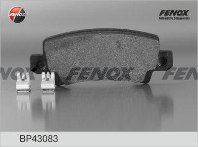 BP43083 FENOX Комплект тормозных колодок, дисковый тормоз