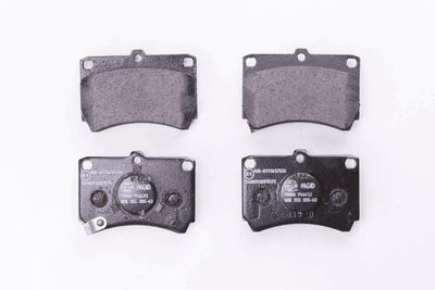 8DB355005631 HELLA PAGID Комплект тормозных колодок, дисковый тормоз