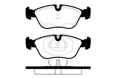 RA05870 RAICAM Комплект тормозных колодок, дисковый тормоз