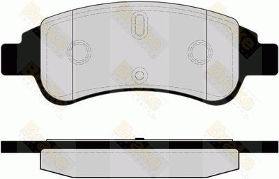 PA1510 Brake ENGINEERING Комплект тормозных колодок, дисковый тормоз