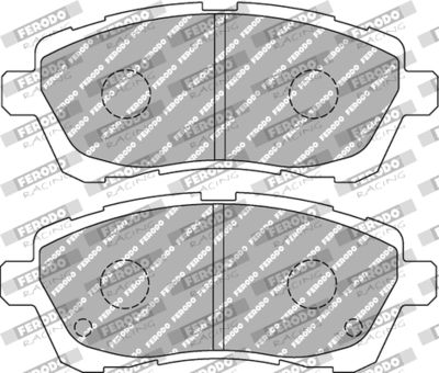 FCP4426Z FERODO RACING Комплект тормозных колодок, дисковый тормоз