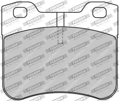 FDS1109 FERODO RACING Комплект тормозных колодок, дисковый тормоз