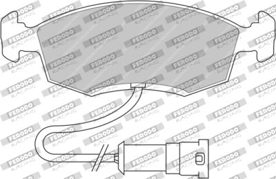 FDS276 FERODO RACING Комплект тормозных колодок, дисковый тормоз