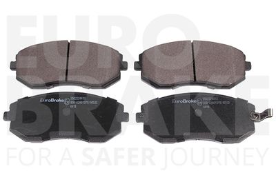 5502224413 EUROBRAKE Комплект тормозных колодок, дисковый тормоз