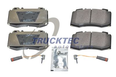 0235124 TRUCKTEC AUTOMOTIVE Комплект тормозных колодок, дисковый тормоз