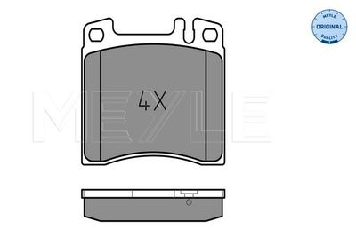 0252130418 MEYLE Комплект тормозных колодок, дисковый тормоз