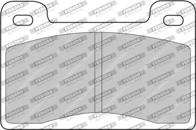 FCP461H FERODO RACING Комплект тормозных колодок, дисковый тормоз