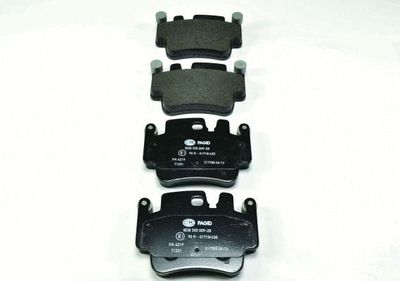 8DB355009281 HELLA PAGID Комплект тормозных колодок, дисковый тормоз