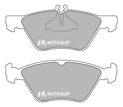 LVXL179 MOTAQUIP Комплект тормозных колодок, дисковый тормоз
