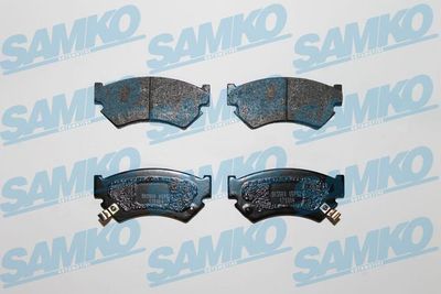 5SP521 SAMKO Комплект тормозных колодок, дисковый тормоз