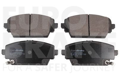 5502222630 EUROBRAKE Комплект тормозных колодок, дисковый тормоз