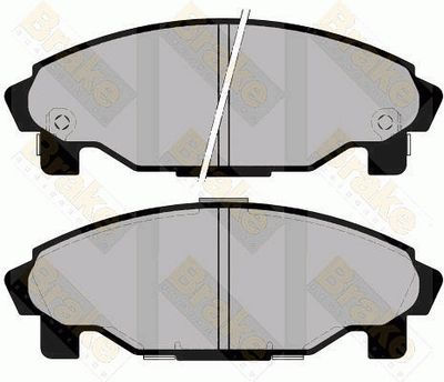 PA1271 Brake ENGINEERING Комплект тормозных колодок, дисковый тормоз