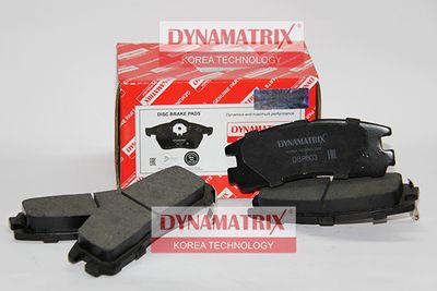 DBP803 DYNAMATRIX Комплект тормозных колодок, дисковый тормоз