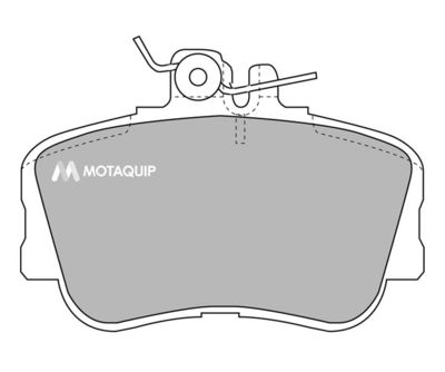 LVXL717 MOTAQUIP Комплект тормозных колодок, дисковый тормоз