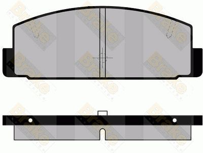 PA1428 Brake ENGINEERING Комплект тормозных колодок, дисковый тормоз