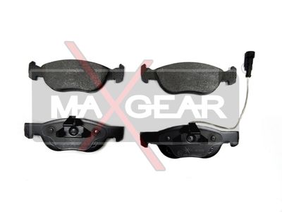 190655 MAXGEAR Комплект тормозных колодок, дисковый тормоз