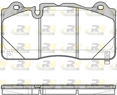 2144512 ROADHOUSE Комплект тормозных колодок, дисковый тормоз