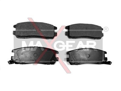 190483 MAXGEAR Комплект тормозных колодок, дисковый тормоз