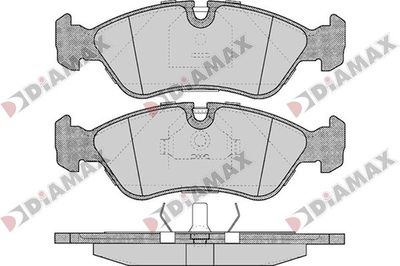 N09794 DIAMAX Комплект тормозных колодок, дисковый тормоз