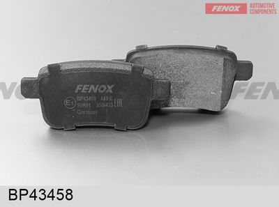 BP43458 FENOX Комплект тормозных колодок, дисковый тормоз